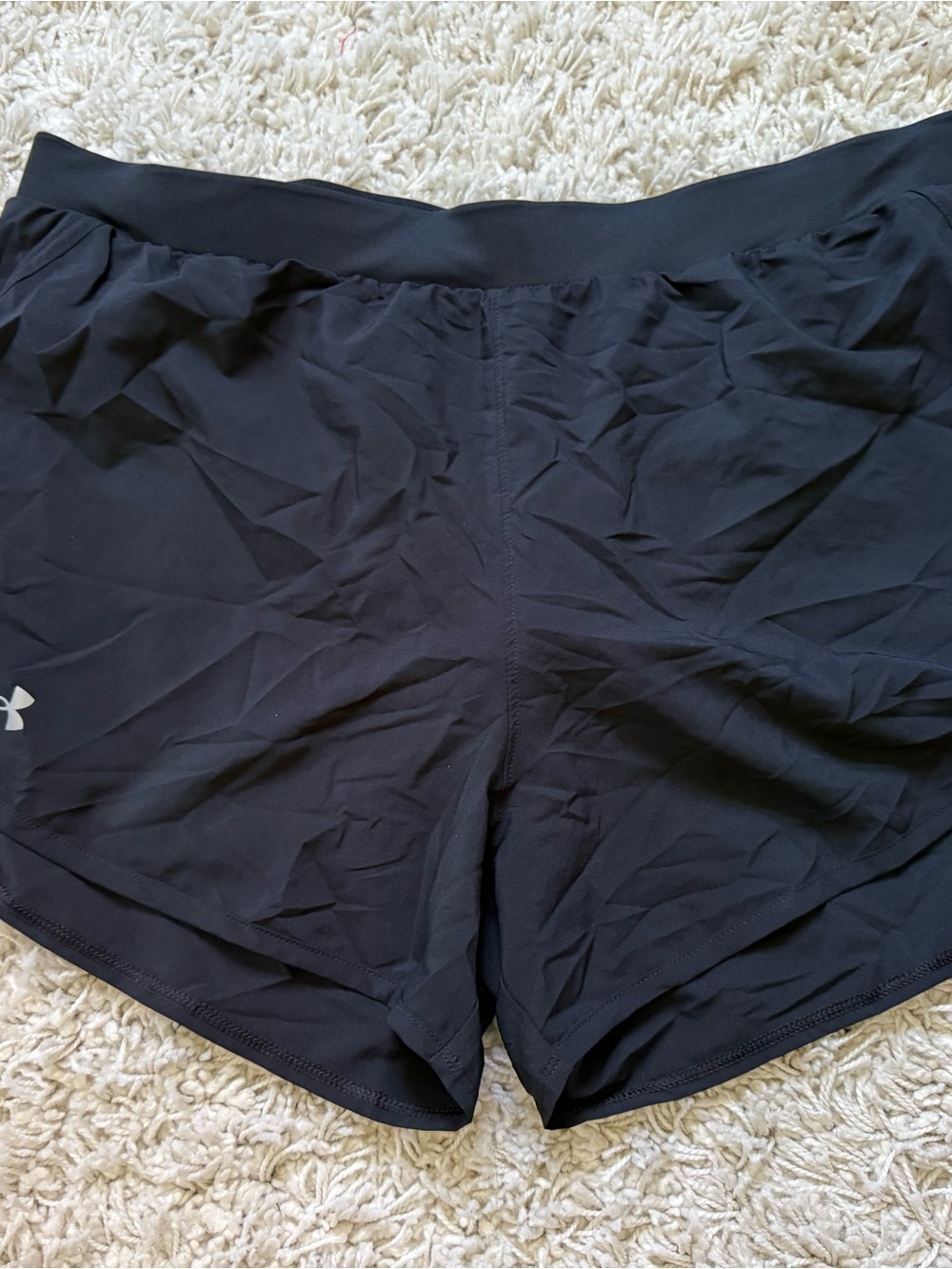 Under Armour Black Women's Athletic Running Shorts